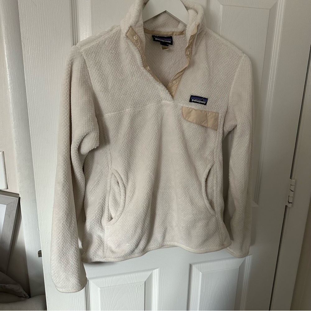 Patagonia Cream 1/4 Snap